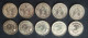 Lot Of 10 X Pakistan 2020 Rs 5 Coin "Regular Issue Coin" UNC - Pakistan