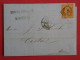 BS7 FRANCE   BELLE   LETTRE  1855 TOULOUSE A CASTRES  .NAPOLEON    N°16    + AFF INTERESSANT++++ - 1853-1860 Napoleon III