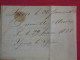 BS7 FRANCE   BELLE   LETTRE  1855 LYON A CASTRES  .NAPOLEON    N°16 CLAIR   + AFF INTERESSANT++++ - 1853-1860 Napoleon III