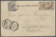 China - Incomming Mail: 1899, Ansichtskarte Aus Pettneu (Österreich) Mit Leichte - Other & Unclassified