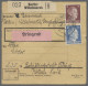 Deutsches Reich - 3. Reich: 1933-1943, Sammlung Von Etwa 350 Frankierten Paketka - Cartas & Documentos
