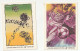 2 CARTES - FOOTBALL - COUPE DU MONDE ESPAGNE 82 - AFFICHES OFFICIELS - ILLUSTRATEURS MONORY ET ALECHINSKY - Football