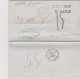 Maritime Manuscrit "postale Francese" CAD Rouge D SICILES MARSEILLE A.M  G Cachet Noir MESM8?9 6 NOVE - Sicilia