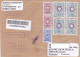 COAT OF ARMS, FINE STAMPS ON REGISTERED COVER, 2020, RUSSIA - Storia Postale