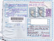 COAT OF ARMS, FINE STAMPS ON REGISTERED PLASTIC COVER, 2020, RUSSIA - Cartas & Documentos