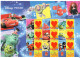 USED - Israel 2013 Hebrew DISNEY PIXAR Sheet Send By Mail Judaica Jewish - Gebraucht (ohne Tabs)