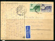 Norway 1961 Color Postal  Card Nordcapp To USA  15073 - Covers & Documents