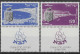 ISRAEL ISRAELE 1952 Briefmarkenausstellung TABA Haifa 68, 67 Mit Tab Postfrisch, Fleckig Mint MNH**- Postfris  - Neuf -  - Ongebruikt (met Tabs)