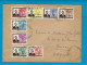 Rwanda N°1/N°8 Cover Astida Naar Antwerpen (België) 01/07/1962 UNG - Lettres & Documents