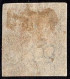 GBR SC #1 U (O,D) 1840 Q Victoria 4 Margins W/red Cancel CV $375.00 - Oblitérés