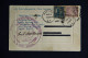 Carte Postale Ayant Voyagée By GRAF ZEPPELIN  LZ 127 ( 1929 ) - Aeronaves