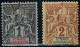 Sainte-Marie De Madagascar - 1894 - Y&T N° 1* Et 2*, Neufs Avec Traces De Charnières - Unused Stamps