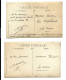 2 Cartes Photo - Un Militaire (prénom Maurice - Classe 17 ) Archive LE MANS - Famille Décosse Et Fauvet - Genealogia
