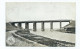 Railway   Postcard  Conwy Wales Llandulas Viaduct .north Wales . London And North Western Railway 1906 - Ouvrages D'Art