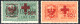 1944 PROVINZ LAIBACH ESPRESSI "PRO CROCE ROSSA" N.34-35 NUOVI** INTEGRI - "PRO RED CROSS"MNH LUXUS - German Occ.: Lubiana