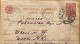 RUSSIA 1938,STATIONERY CARD USED, 3 DIFF CITY CANCEL, CORNER FOLD, RUSSIAN UKRAINE CHURCH MEETING AGENDA - Storia Postale