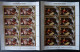 BURUNDI   1985   :  N° 940 à 943 ** Neuf MNH-CAT.: 264,00€ FEUILLES COMPLETES NOEL - Unused Stamps