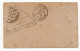 !!! NVELLE CALEDONIE, TRIANGLE PD AFFRANCH EN NUMERAIRE FAUTE DE TIMBRES COLONIAUX SUR LETTRE PHILATELIQUE DU 21/3/1877 - Covers & Documents