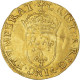 Monnaie, France, Charles IX, Écu D'or Au Soleil, 1575, La Rochelle, 2ème Type - 1560-1574 Carlos IX