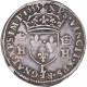 Monnaie, France, Henri II, 1/2 Teston à La Tête Nue, Buste A, 1555, Bayonne - 1547-1559 Henri II