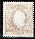 Portugal, 1870/6, # 38f Dent. 13 1/2, Tipo I, MH - Ongebruikt