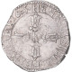 Monnaie, France, 1/4 D'écu à La Croix Feuillue De Face, 1605, La Rochelle - 1589-1610 Enrique IV