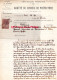 20-BASTIA-ARRET CONSEIL PREFECTURE 1908- CORSE-M. COLONNA-ALEXANDRE SANGUINETTI-CHEMINS DE FER -VITTORI-NARDINI-PONTARRA - Documentos Históricos