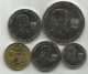 Ecuador 2000. High Grade Coin Set 1,5,10,25 And 50 Centavos - Equateur