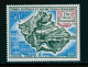 1970 FSAT TAAF French Antarctica - Mapa,karte, Ile Possession Island Mi 58, Yv.23 ,scott 21 MNH - Isole