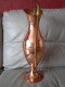 Grand Vase En Cuivre L. Lecellier Villedieu H 44 Cm 1111 G - Cobre