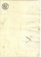 1841  LETTRE DE VOITURE ROULAGE TRANSPORT Ch. Desjardins à Mayenne Ballot De Percaline Pour Revert à Montlieu Charente - 1800 – 1899