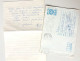 #77 Traveled Envelope And Letter Cyrillic Manuscript Bulgaria 1981 - Local Mail - Briefe U. Dokumente