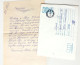 #77 Traveled Envelope And Letter Cyrillic Manuscript Bulgaria 1981 - Local Mail - Storia Postale