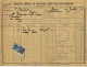 1923  RARE ENTETE Cie Générale Navigation HAVRE PARIS LYON MARSEILLE H.P.L.M.  CONNAISSEMENT BILL OF LADING V.HISTORIQUE - 1900 – 1949