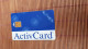 ACTIVCARD 2 SCANS VERY  Rare - Unknown Origin