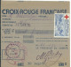 CARTE  CROIX ROUGE D' ADHERENT DE LUXEUIL ( HAUTE SAONE ) NON PLIEE DE 1947 LETTRE COVER - Croce Rossa