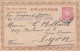 JAPON CP 1903 YOKOHAMA Pour LYON France  VIA VANCOUVER - NEW YORK - Briefe U. Dokumente