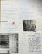 Jean BAZAINE – Peinture - Ensemble Lettre Autographe Signée (6) & Photos (3) - Peintres & Sculpteurs