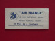 CARNET AVIATION AIR FRANCE Avec 9 VIGNETTES PAR AVION AIR MAIL (AVRIL 1936 Sur LA COUVERTURE) - Aviación