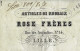 1853 ROULAGE TRANSPORT LETTRE VOITURE ENTETE Rose Fr. Articles De Roubaix Lille Pour Revers à Montlieu Balle  Tissus - 1800 – 1899