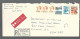 58202) Canada Special Delivery Registered Vancouver Sub 51 Postmark Cancel 1974 - Special Delivery