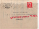 33- BORDEAUX- CARTE LETTRE JEAN BOYREAU - B. BLAY-DOCTEUR EN DROIT-CHEMINS DE FER DEPARTEMENTAUX  PARIS- LIGONIE -1948 - Documentos Históricos