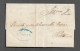 PORTUGAL PREPHILATELIC LETTER 1845 - CARIMBO VILA REAL (PLB4#35) - ...-1853 Prefilatelia