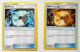 LOT 2 CARTE POKEMON ROM Combat 94/111 ET ROM Eau 157/181 Française - Lots & Collections