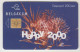 BELGIUM - Happy 2000 , 200 BEF, Tirage 200.000, Used - Mit Chip