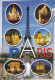 France CPA Paris Tour Eiffel Sacré-Coeur  Place Concorde Elysées Louvre PARIS 2006 VEDBÆK Denmark (2 Scans) - Tour Eiffel