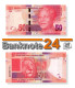 South Africa 50 Rand 2014 Unc, With Omron Rings - Afrique Du Sud