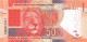 South Africa 50 Rand 2014 Unc, With Omron Rings - Afrique Du Sud