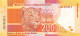 South Africa 200 Rand 2012 Unc, Without Omron Rings - Afrique Du Sud