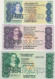 South Africa 2 - 5 - 10 Rand 1978-89 Unc - South Africa